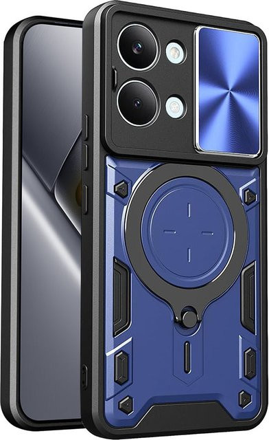 Techsuit CamGuard Pro Schutzhülle für Xiaomi Poco X8 Pro Max in Blau - Bild 1