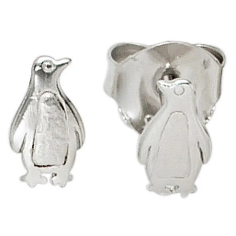 Colkid Ohrstecker Pinguin, 925 Silber, Kinder - Bild 1