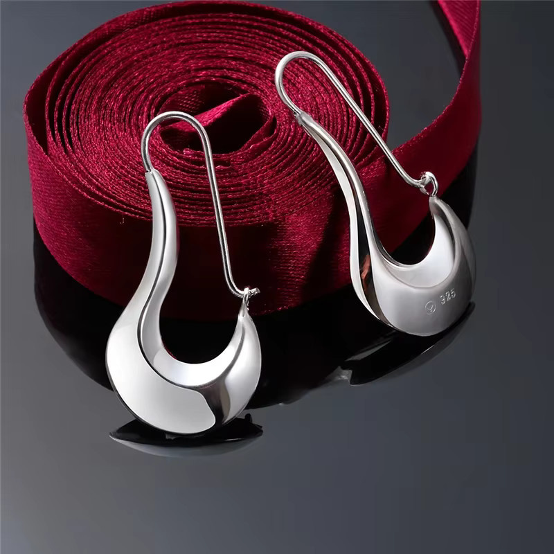 URMYLADY Tropfen-Ohrringe, 925 Silber, Damen - Bild 2