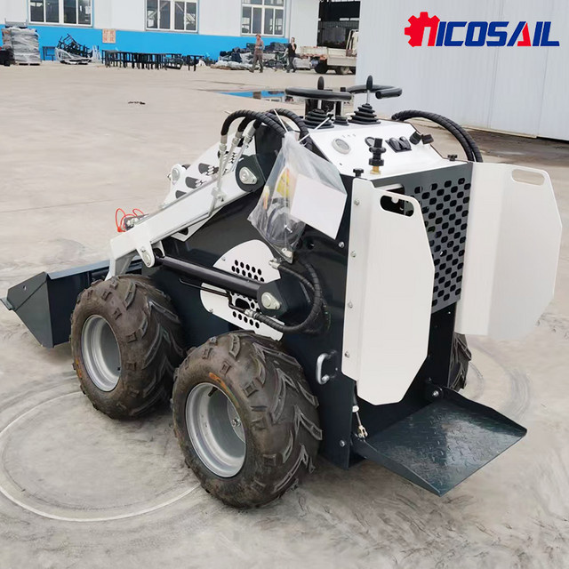 EPA-zertifizierter 25 PS Dieselmotor Mini-Raupenlader mit optionalen Anbaugeräten von nicosail - Bild 1