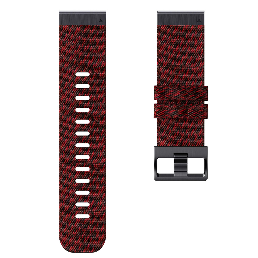 ANBEST Uhrenarmband Nylon, 22 26 mm, Schwarz, Unisex - Bild 4