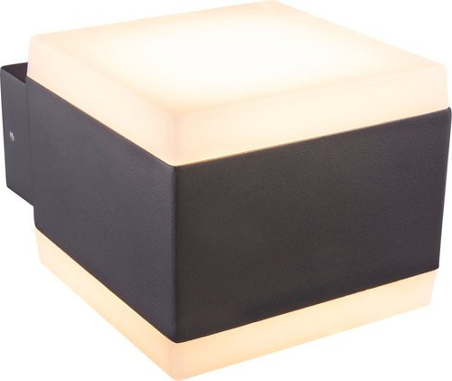 Globo Slice LED-Außenleuchte aus Aluminium in Anthrazit mit Leuchtmittel - Bild 2