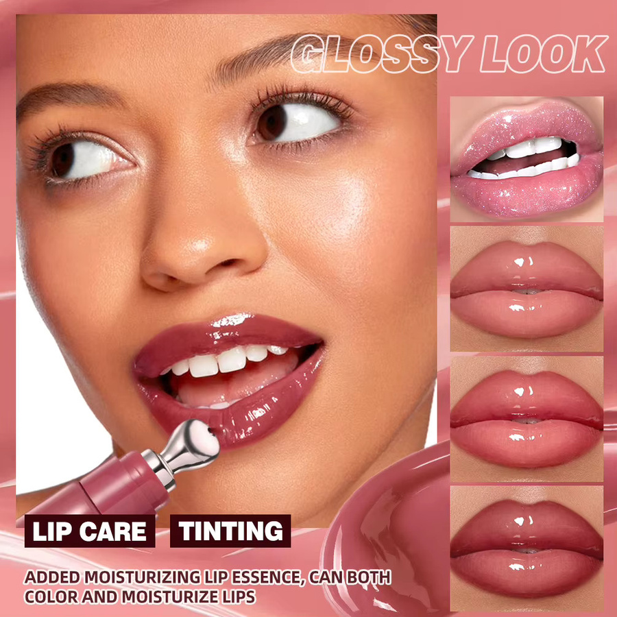 QIBEST Lipgloss, Kristall-Jelly, 8 Farben - Bild 2