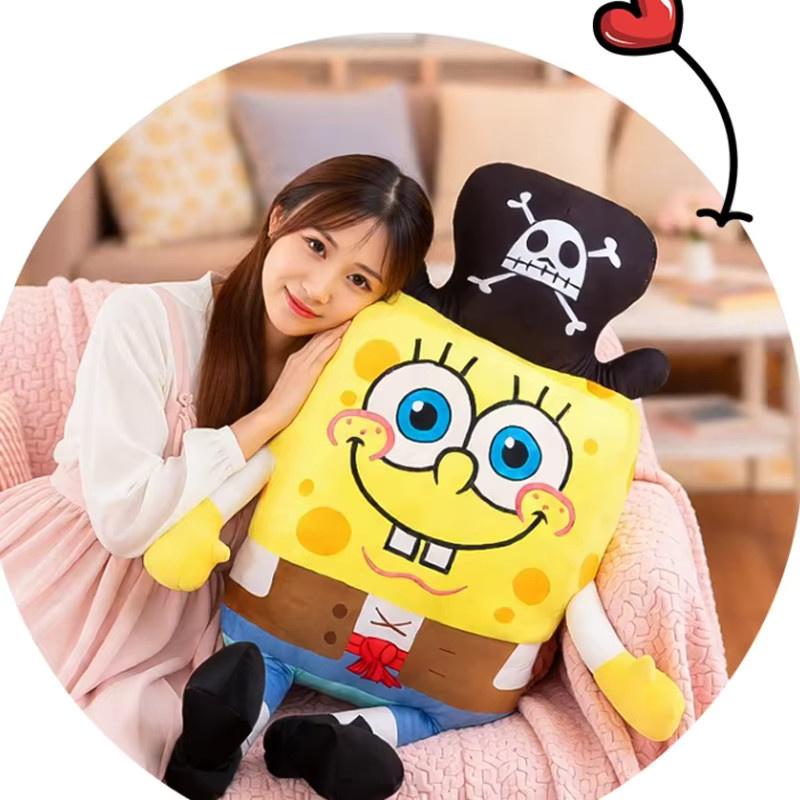 Potdemiel SpongeBob Schwammkopf Patrick Star Plüschtier, 40-100cm - Bild 3