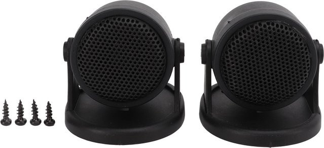 Koogeelife Paar Auto Mini Hochtöner Audio Lautsprecher mit Seidenkalotte in Schwarz, 101dB, 5–20KHz, Universal mit Schrauben - Bild 1