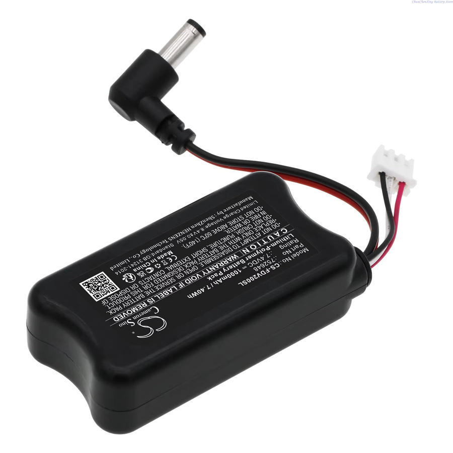 Cameron Sino VR-Akku 7,4 V 1000 mAh in Schwarz für Fatshark Dominator V2, HDO FPV-Brille, Dominator HD, Attitude V2, V3, Predator, Basis und RCV922 inklusive Werkzeug - Bild 2