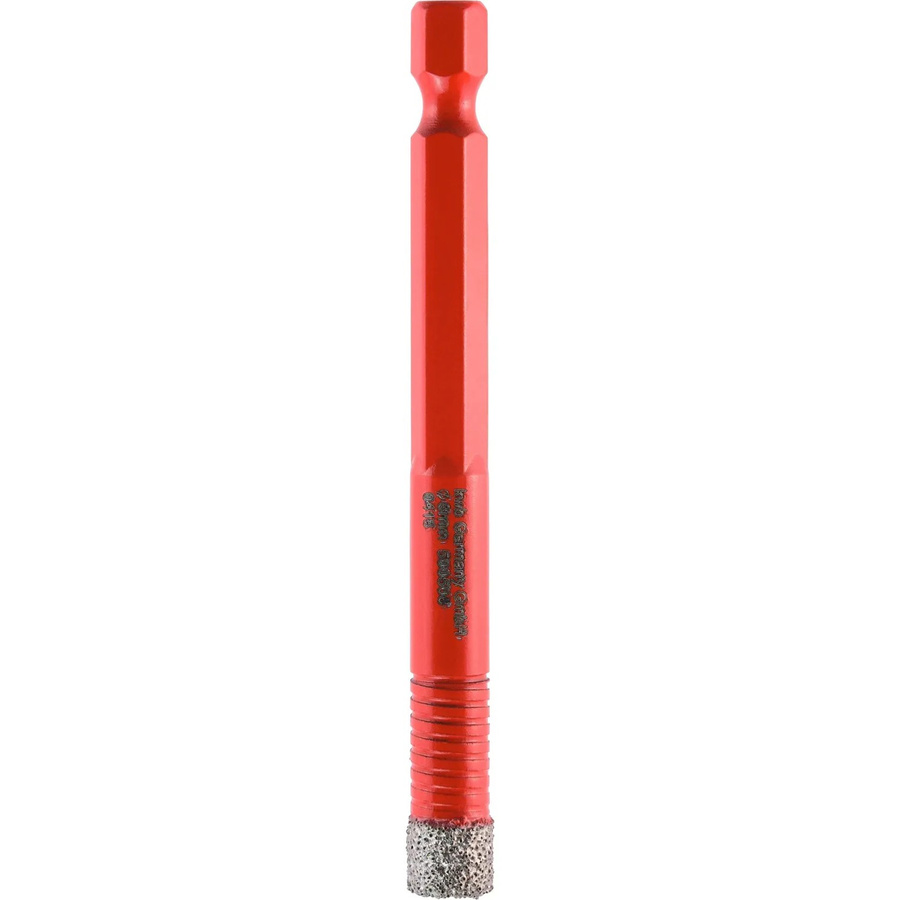 kwb Fliesenbohrer für 6-Kant Akkuschrauber in Rot, Durchmesser: 8 mm, Länge: 80 mm - Bild 2
