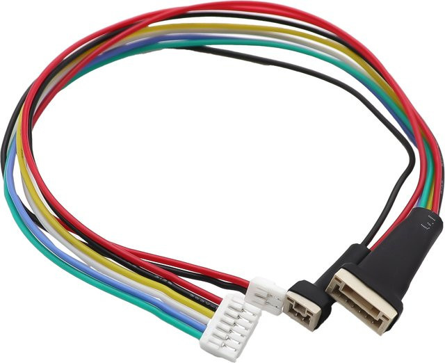 2 Stück E-SIMPO GH1.25 WT Verlängerungskabel 20 cm Buchse-Stecker 26AWG Silikonkabel in Multicolor - Bild 1