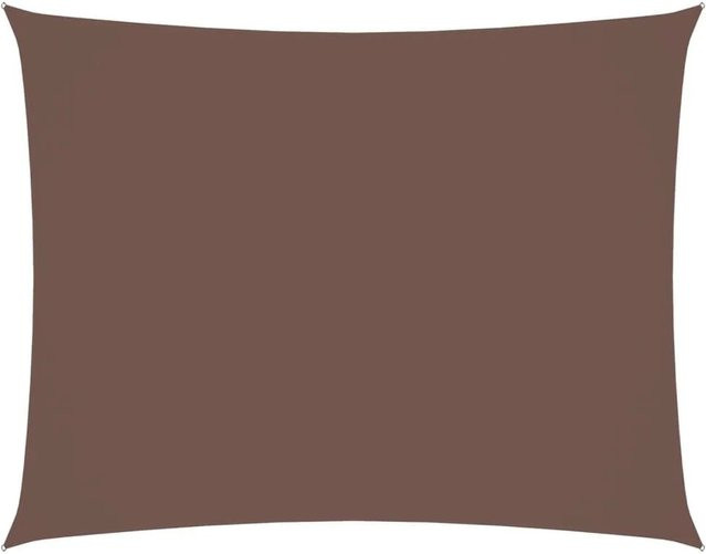Sonnensegel Furnicato aus PU-beschichtetem Oxford-Gewebe, rechteckig, Braun, 25 x 4 m - Bild 1