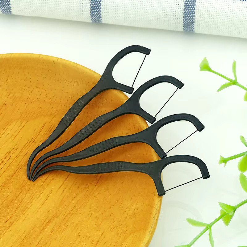 LGFU Zahnseide-Sticks, 200 Stück, Biologisch Abbaubar, Unisex - Bild 4