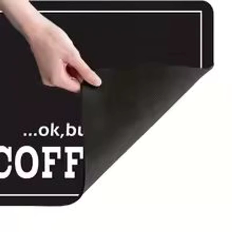 VIKAMA Kaffeemaschinenmatte als Abwässerungspad und Wärmeisolations-Trocknungsmatte für deine Küchentheke - Bild 2