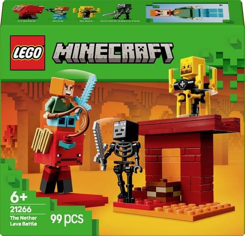 LEGO Minecraft Das Lava-Duell im Nether Konstruktionsspielzeug - Bild 1