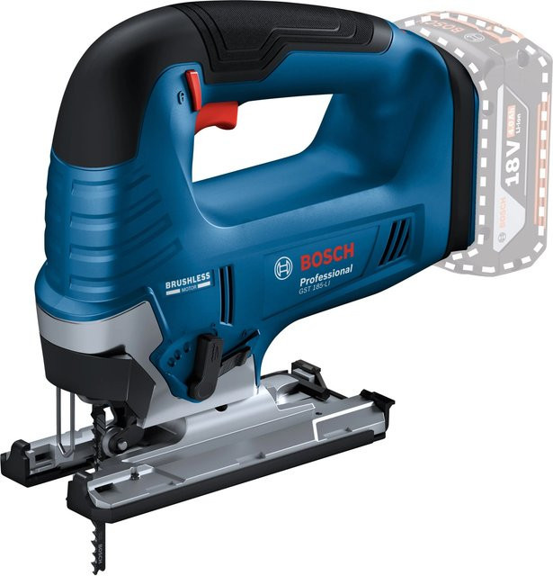 Bosch Professional Akku-Stichsäge GST 18V-125 B solo in Blau/Schwarz - Bild 1