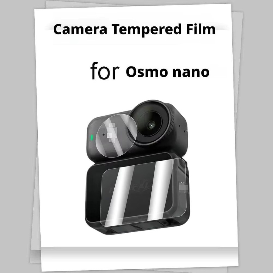 DJI Osmo Nano Objektiv Schutzfilm Transparent HD Anti-Scratch Gehärtete Schutzfolie - Bild 5