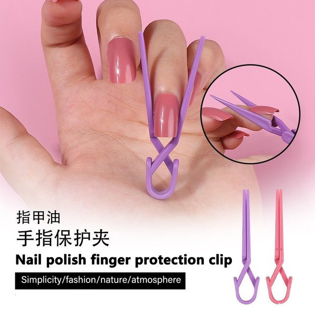 JEARLYU Nagelkunst-Positionierclips, Pink, 5 Stück, Unisex - Bild 1