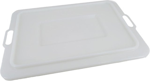 Scaritech Deckel für Behälter und Wannen, 60 l, Weiß, 10er Pack - Bild 1