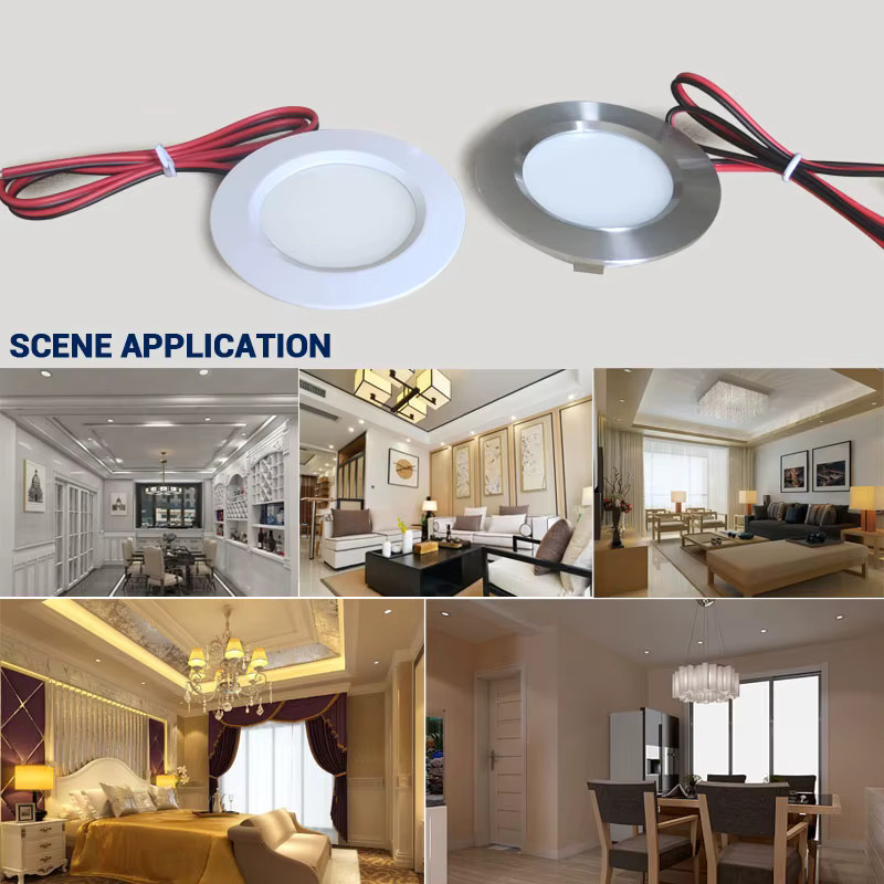 ANMIEPY Mini-LED-Downlight ultradünner Einbaustrahler 12 V für Decke, Küche und Badezimmer - Bild 2
