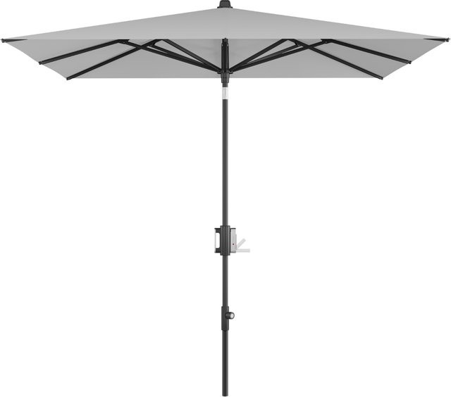 Knirps Sonnenschirm Apoll Black Edition in Light Grey, B/T: 240 x 240 cm - Bild 1