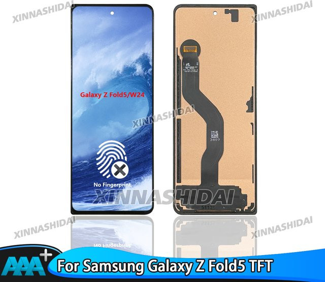 Samsung Galaxy Z Fold 5 TFT LCD Display Touchscreen Digitizer in Schwarz ohne Rahmen - Bild 1