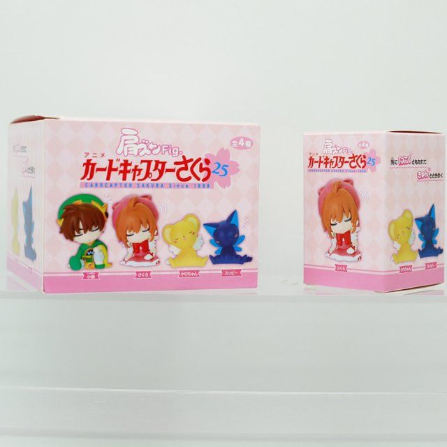 Card Captor Sakura Anime Figuren Set aus 4 Teilen Re-Ment Q Version Blind Box Spielzeug mit Schlafpose für Kinder - Bild 1
