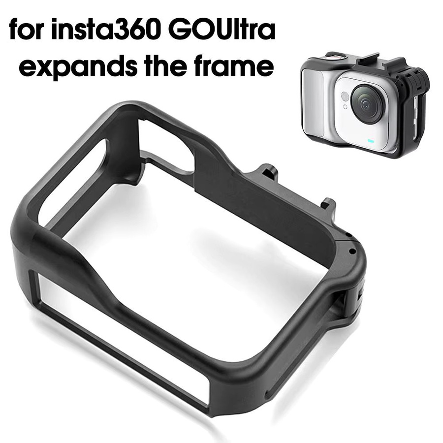 Shadow Stone Insta360 GOUltra Extended Frame Rabbit Cage Schutzhülle in Schwarz - Bild 4