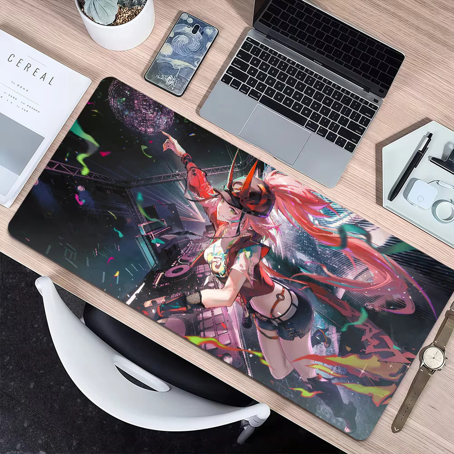 Honkai Star Rail Rappa Mauspad Lockedge Multicolor, rutschfest und verdickt für Gaming und Büro - Bild 2