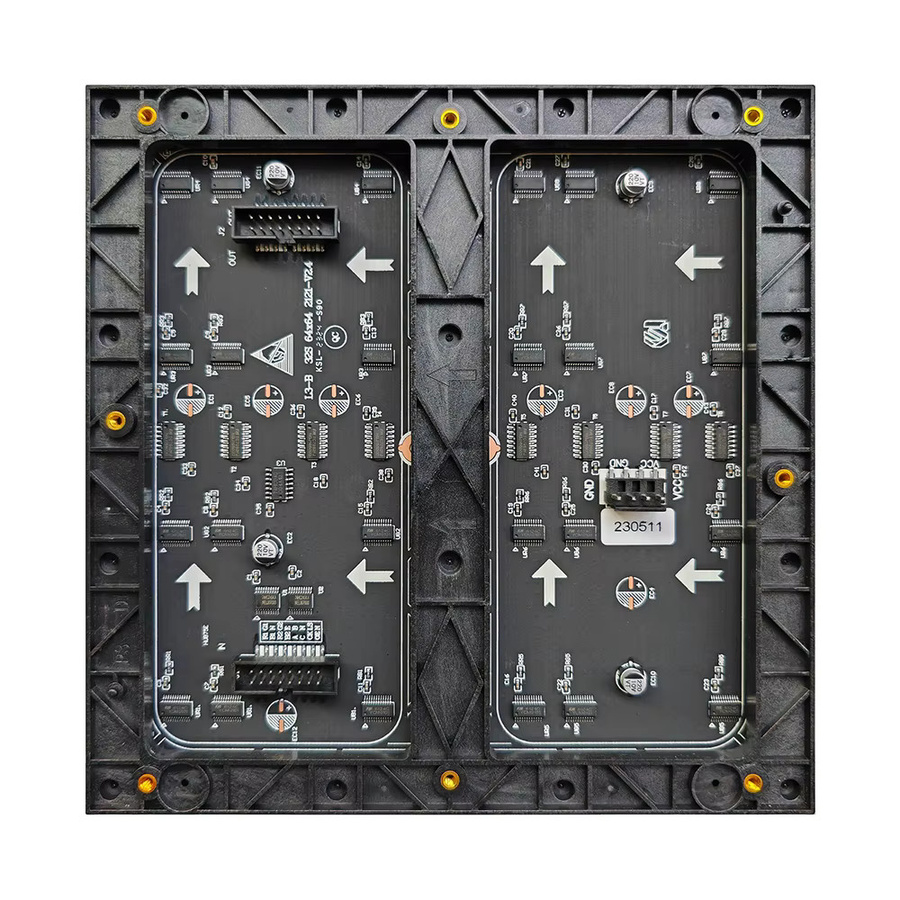OEING P3 LED-Matrix-Panel RGB SMD2121 für den Innenbereich, Farbe: Schwarz, B/H: 192 x 192 mm, 64 x 64 Pixel - Bild 2