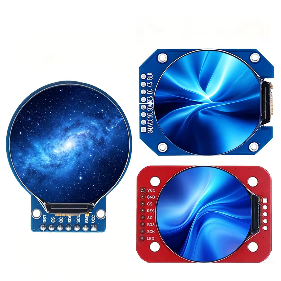 Estardyn Rundes TFT LCD Display Modul 1,28 Zoll RGB IPS HD 240x240 Auflösung GC9A01 Treiber 4-Draht SPI Schnittstelle mit Adapterplatine - Bild 3