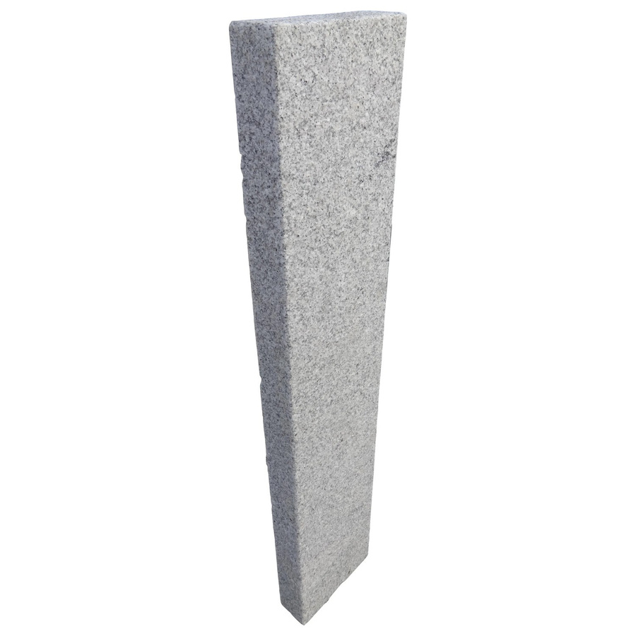 Eurostone Granit Palisade Grau gesägt und geflammt mit Fase B: 10 cm, T: 25 cm, H: 75 cm - Bild 2