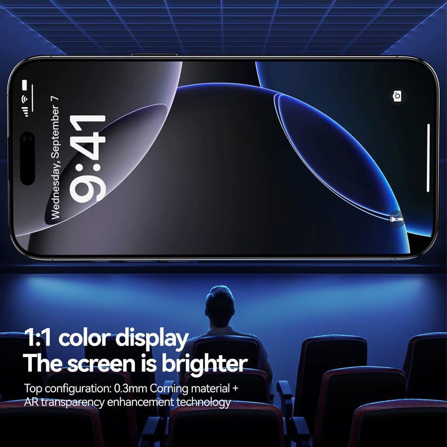 3er-Pack Xiaomi Redmi Note 15 14 13 12 Pro Plus 4G 5G Panzerglas Displayschutzfolie Transparent 9H Härtegrad - Bild 2