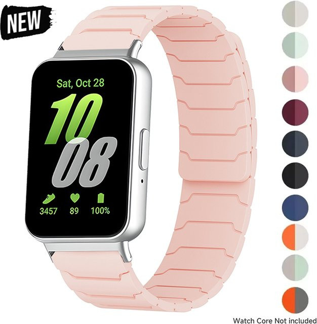 CHIICSMART Uhrenarmband Silikon, pink, Unisex - Bild 1