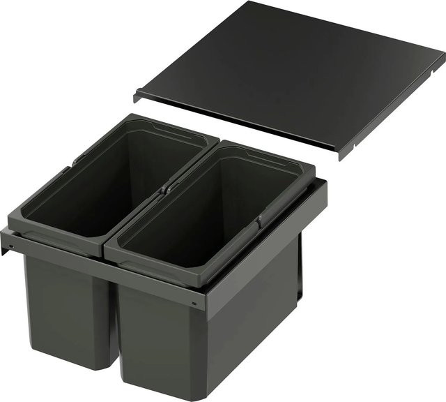 Vauth-Sagel Abfalltrennsystem Envi Flex Xs-256, Farbe: Lava, Korpusbreite: 45 cm - Bild 1