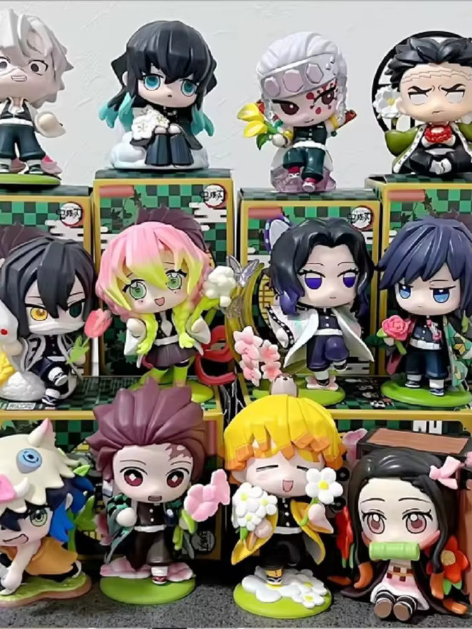 Bandai Demon Slayer Figuren-Set, Q-Version, Kunststoff, Bunt / Mehrfarbig - Bild 6
