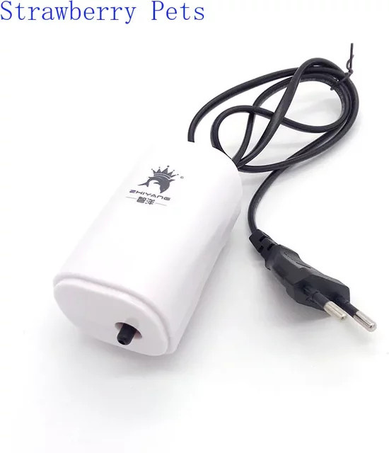 ZHIYANG Ultra Silent Aquarium Luftpumpe mit einem Ausgang, Weiß - Bild 1