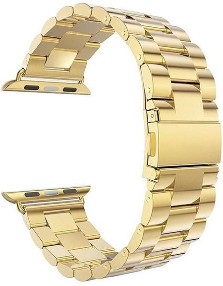VA VA VOOM Uhrenarmband Edelstahl, beige, Unisex - Bild 1