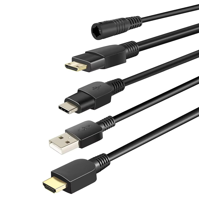 Gaomon HDMI zu USB-C Verbindungskabel für Grafiktablet-Monitore PD1560, PD1561 und PD1161 in Schwarz - Bild 2