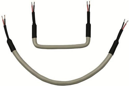 ABB VB/K100.1 Verdrahtungsbrücke waagrecht, Grau, 100 mm, 10 Stück - Bild 1