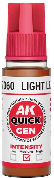 AK Interactive Light Leather, 18 ml - Bild 1