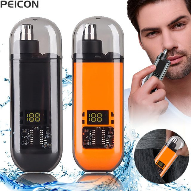 Peicon Elektrischer Nasenhaarschneider, USB-Trimmer für Herren - Bild 1