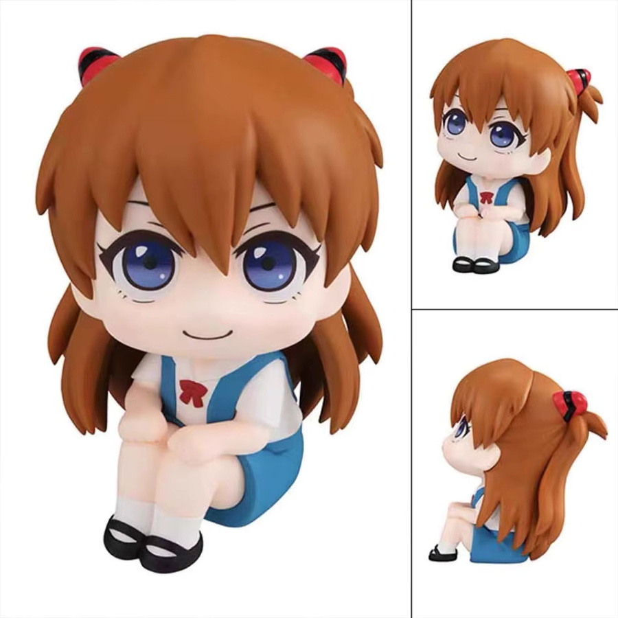 Bandai Evangelion Ayanami Rei Souryuu Asuka Langley Look Up, Modellfigur, 10cm, Kunststoff - Bild 2
