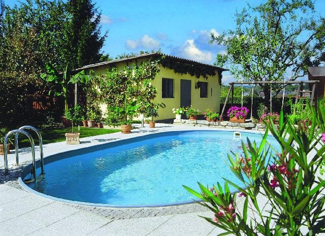 Einbaupool Schwimmbecken 600 x 320 cm - Bild 1
