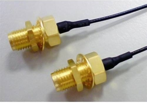 Molex 897618622 SMA Adapter in Gold - Bild 1