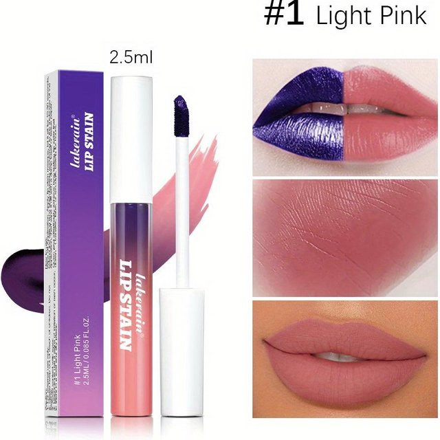Matte Velvet Tear-off Lipgloss, Purple - Bild 1