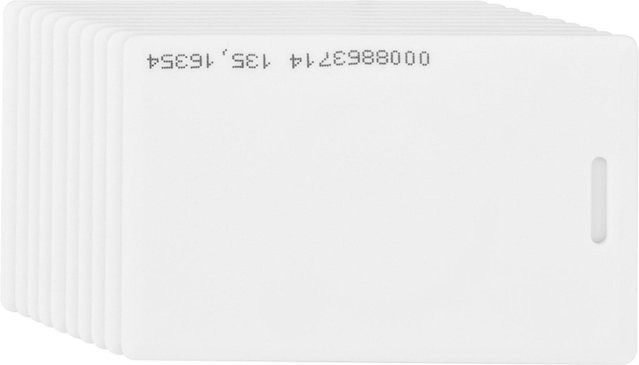 10 Stück RFID Proximity Zugangskarten 125kHz für Türsteuerung in Weiß - Bild 1