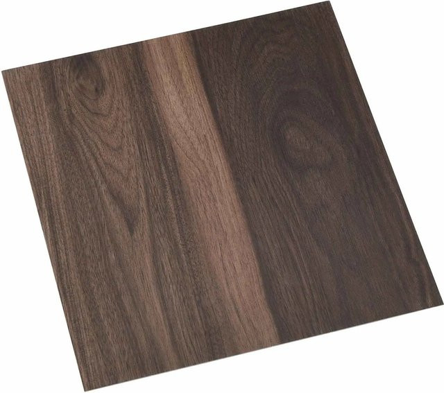 vidaXL Bodenplatten aus PVC in Dunkelbraun, 55 Stück, 5,11 m² mit selbstklebender Oberfläche - Bild 1