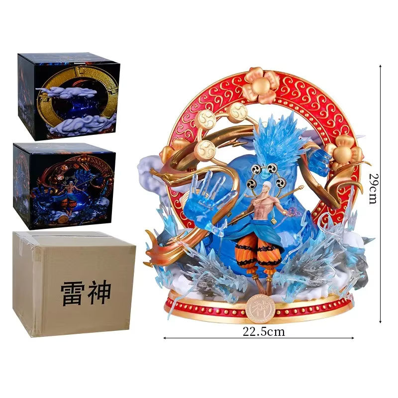 Bandai One Piece Anime Figur Enel Sky Island Charakter aus PVC, mehrfarbig, Höhe: 29 cm - Bild 4