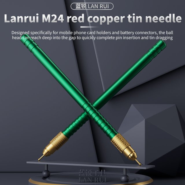 Lanrui Entlötgeflecht aus rotem Kupfer für die Reparatur von Telefon-Motherboards und Batterie-Steckern - Bild 1