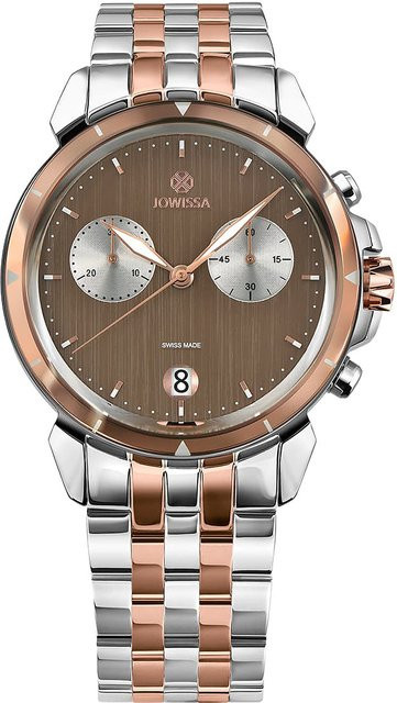 Jowissa Chronograph, Quarz, Edelstahl, 42 mm, Herren - Bild 1