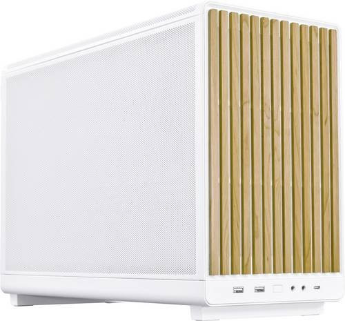 Lian Li DAN Cases A3-mATX Wood Edition Micro-Tower PC-Gehäuse in Weiß mit Buche-Elementen - Bild 1