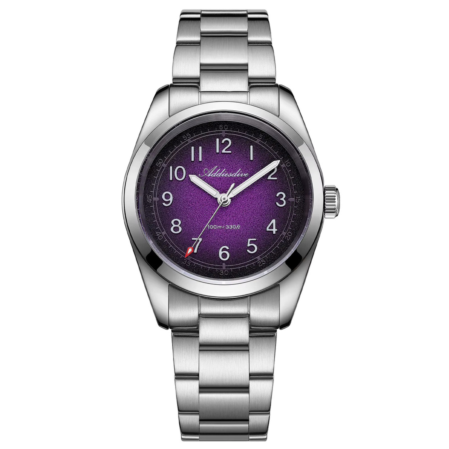ADDIESDIVE Armbanduhr, Quarz, Edelstahl, Saphirglas, Herren, Silber - Bild 6